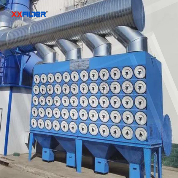 14400m3/h火力發(fā)電廠(chǎng)濾筒除塵器